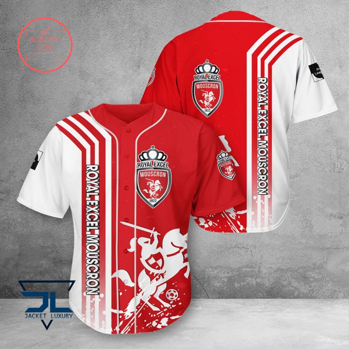 Royal Excel Mouscron FC Baseball Jersey