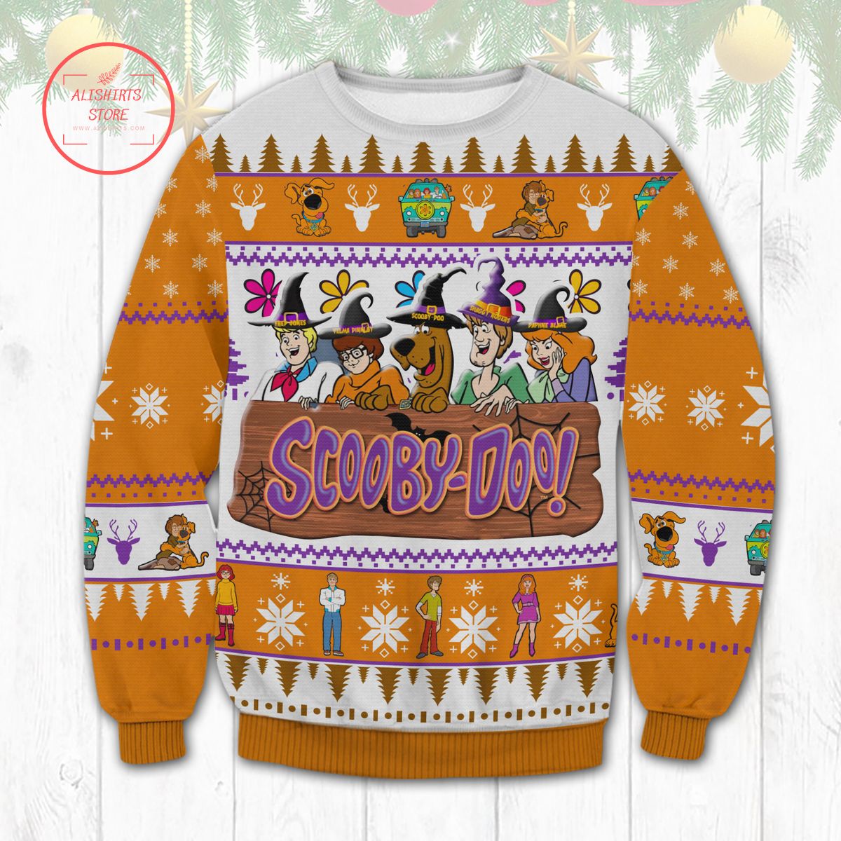 Scooby Doo Halloween Ugly Sweater