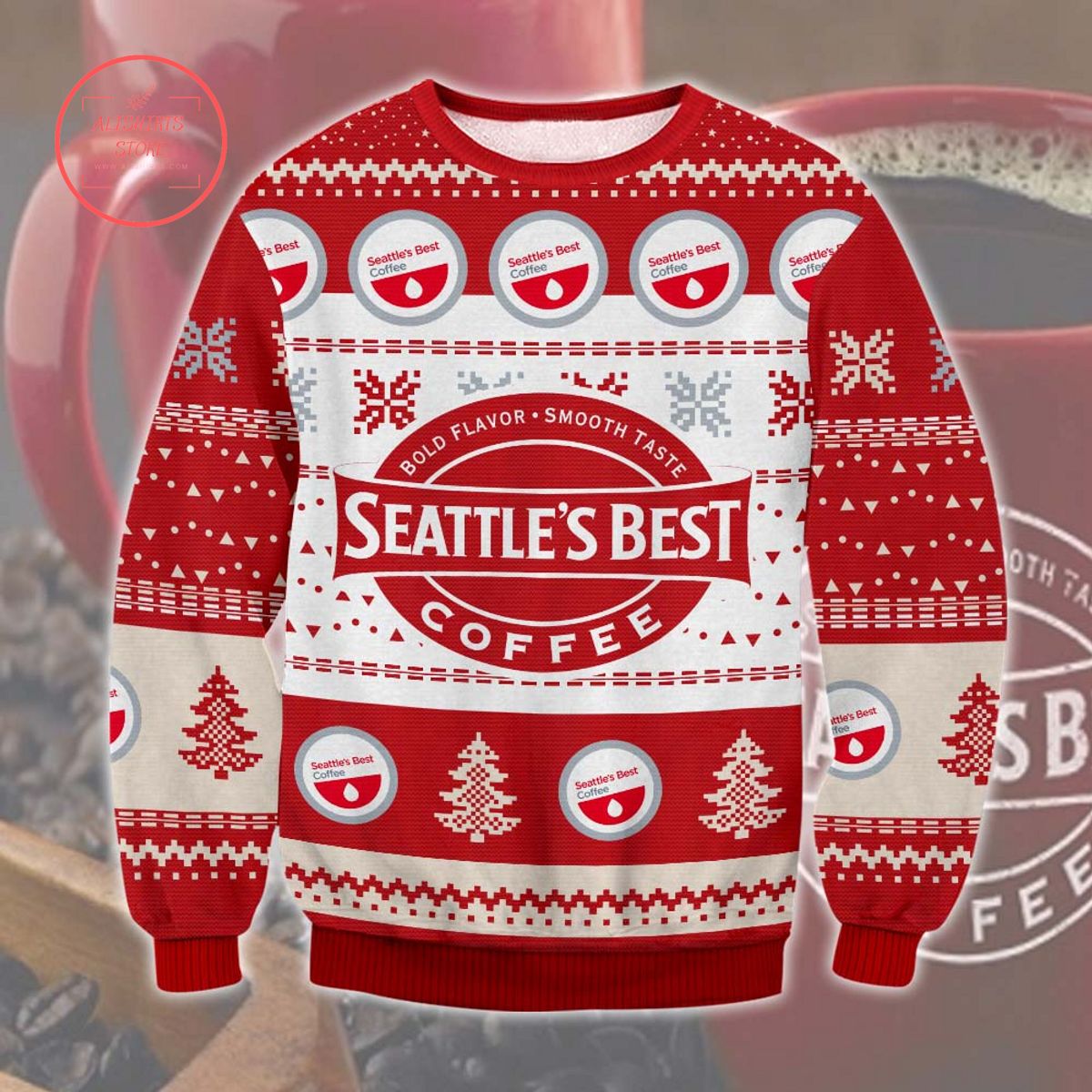 Seatle’s Best Coffee Ugly Christmas Sweater