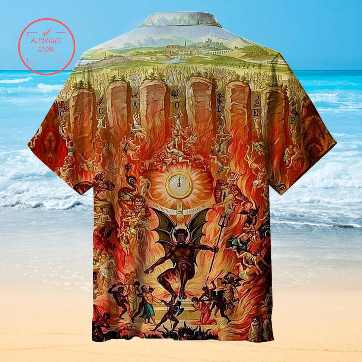 Seven Gates to Hell Hawaiian Shirt