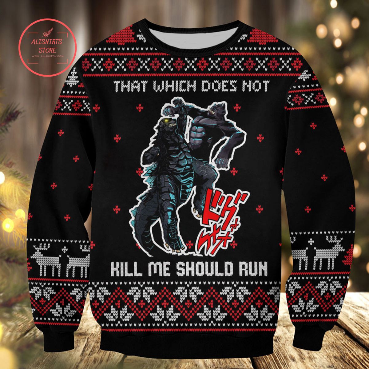 Should Run Ugly Christmas Sweater