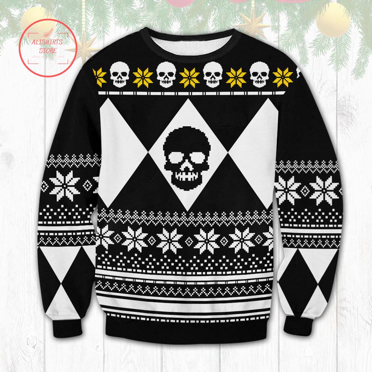 Skull Ugly Christmas Sweater