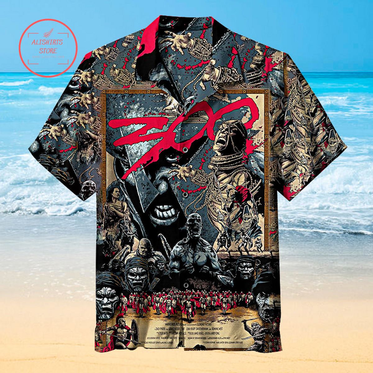 Spartan Three Hundred Warriors Hawaiian Shirt