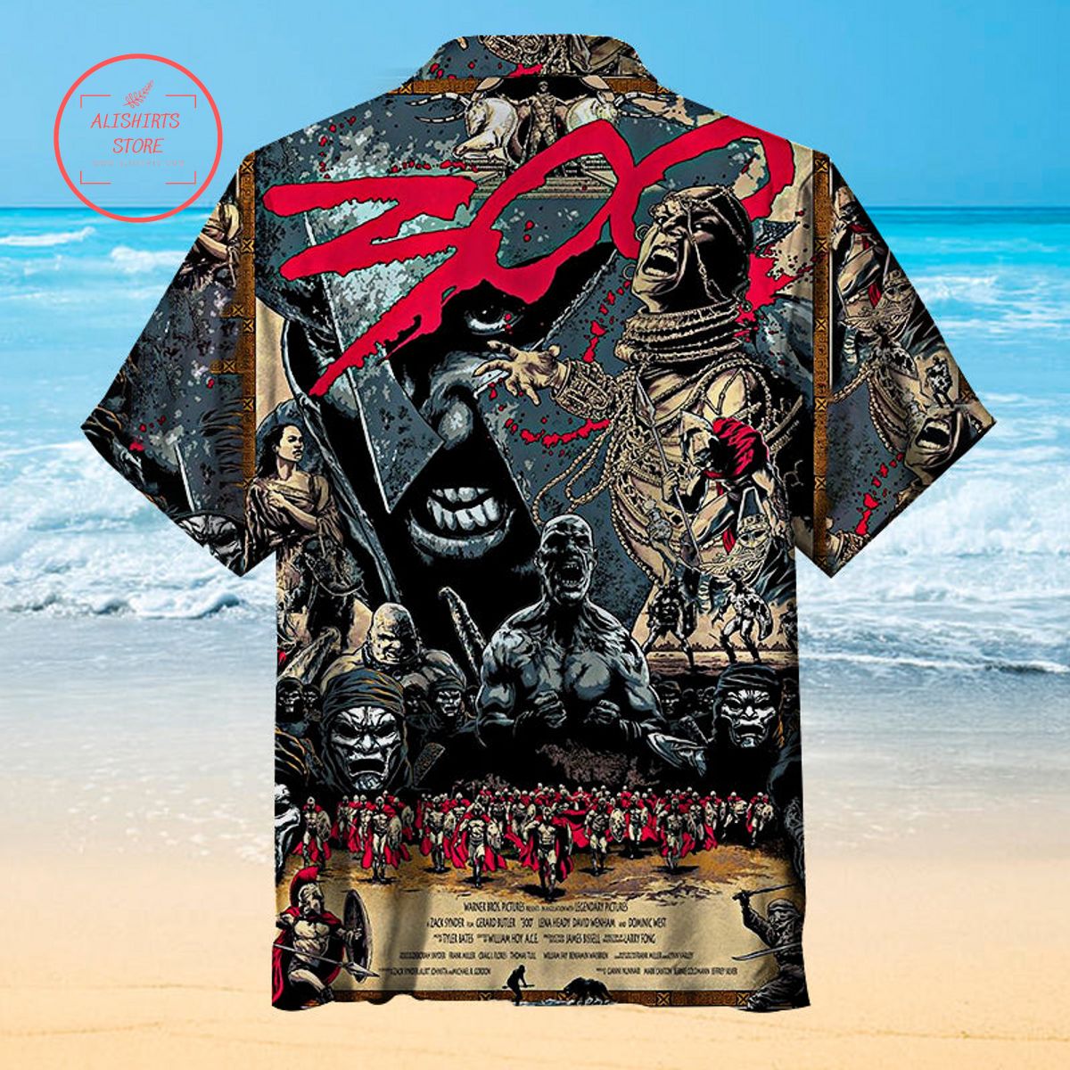 Spartan Three Hundred Warriors Hawaiian Shirt