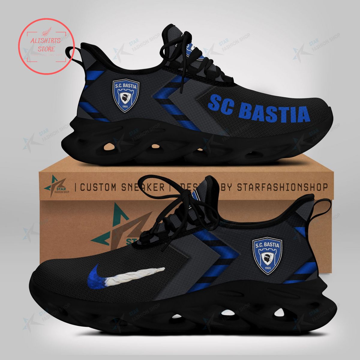 Sporting Club di Bastia Max Soul Sneaker Shoes