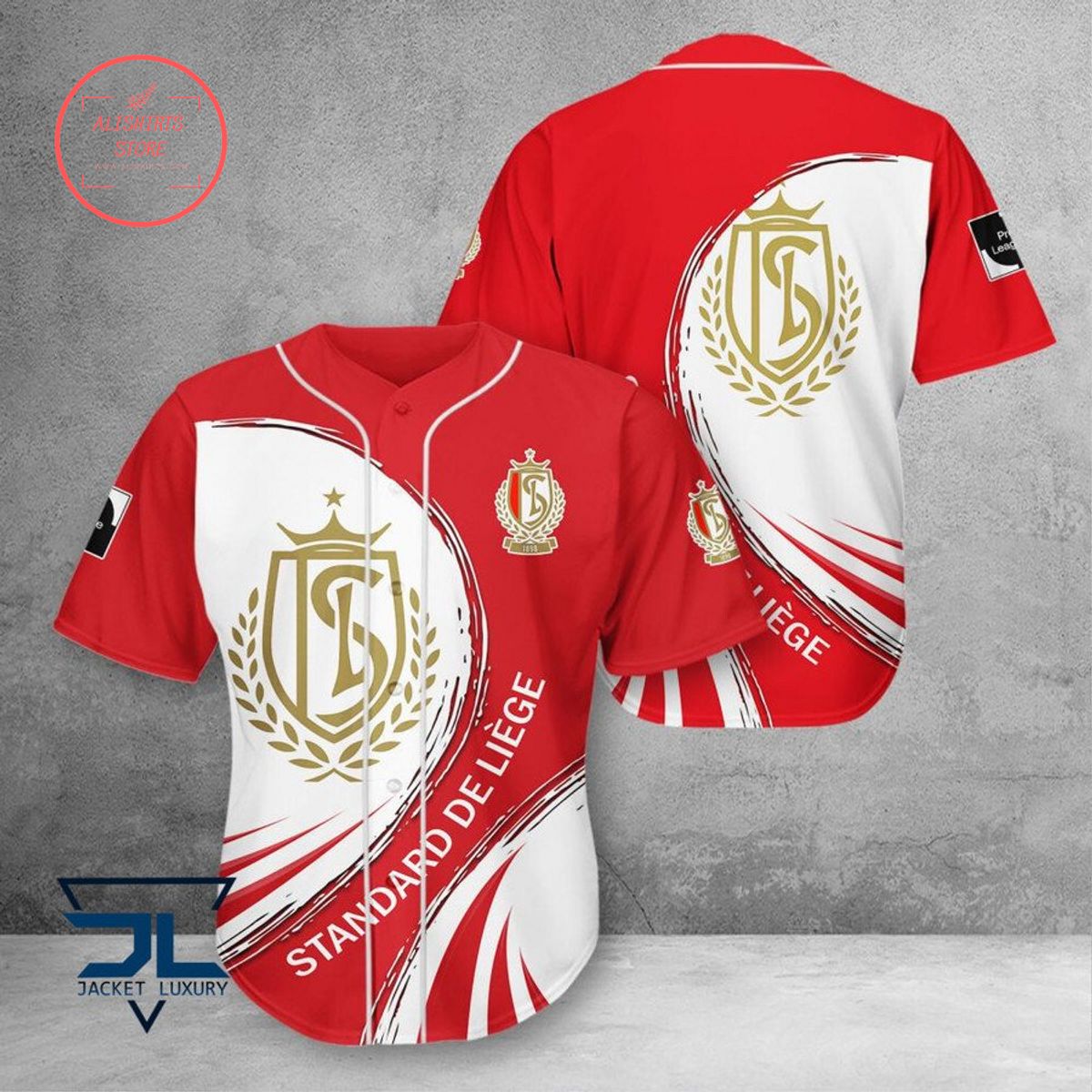 Standard Liege FC Baseball Jersey