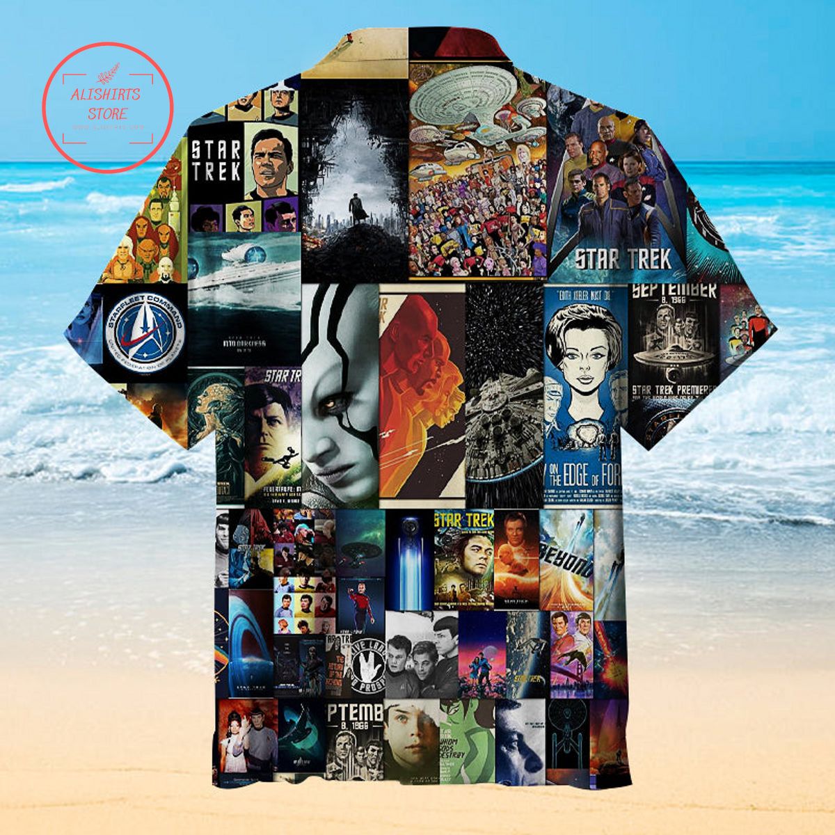 Star Trek Collage Hawaiian Shirt