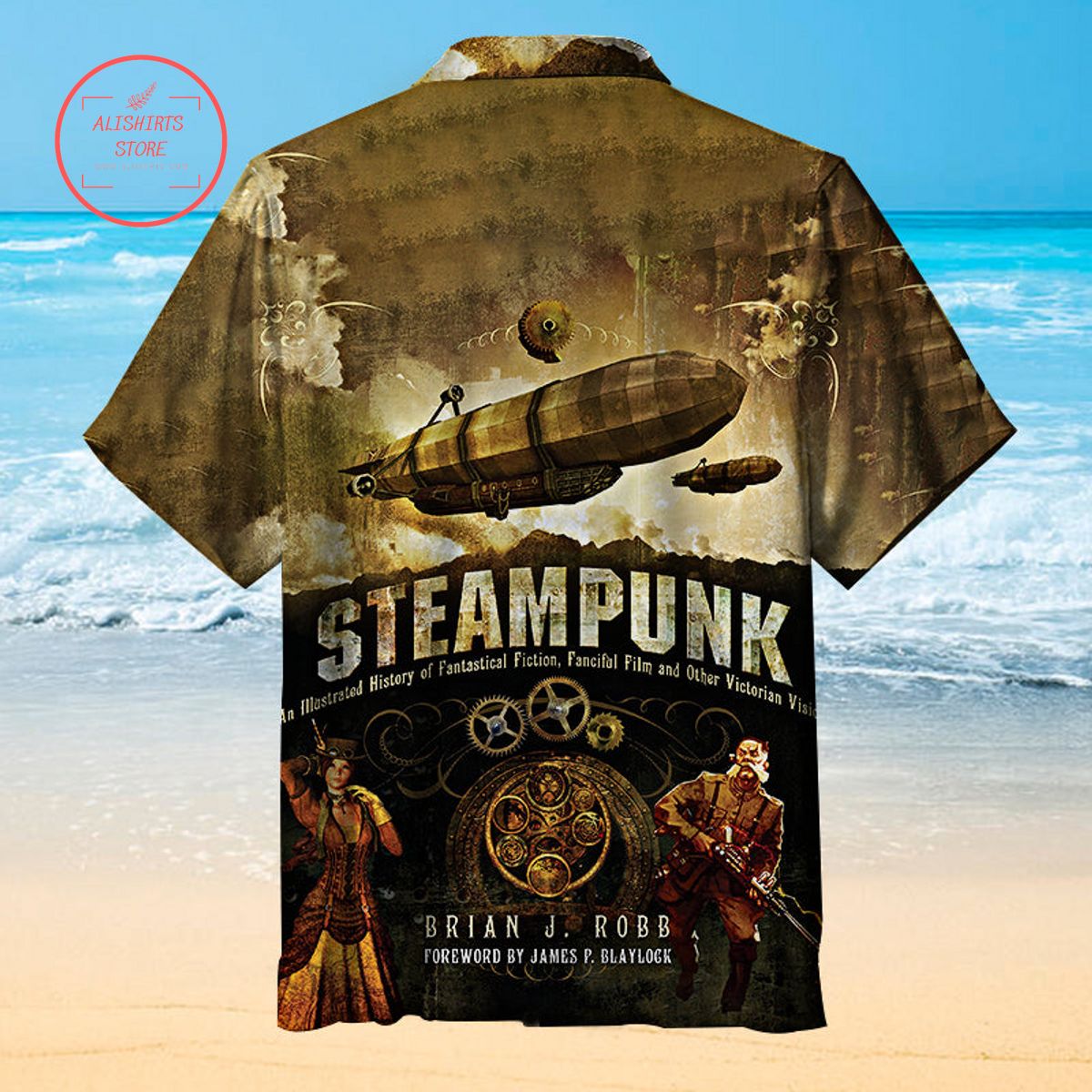 Steampunk Hawaiian Shirt