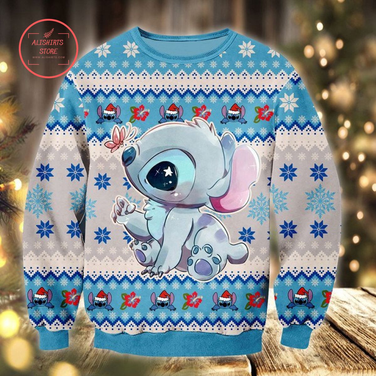 Stitch Ugly Christmas Sweater