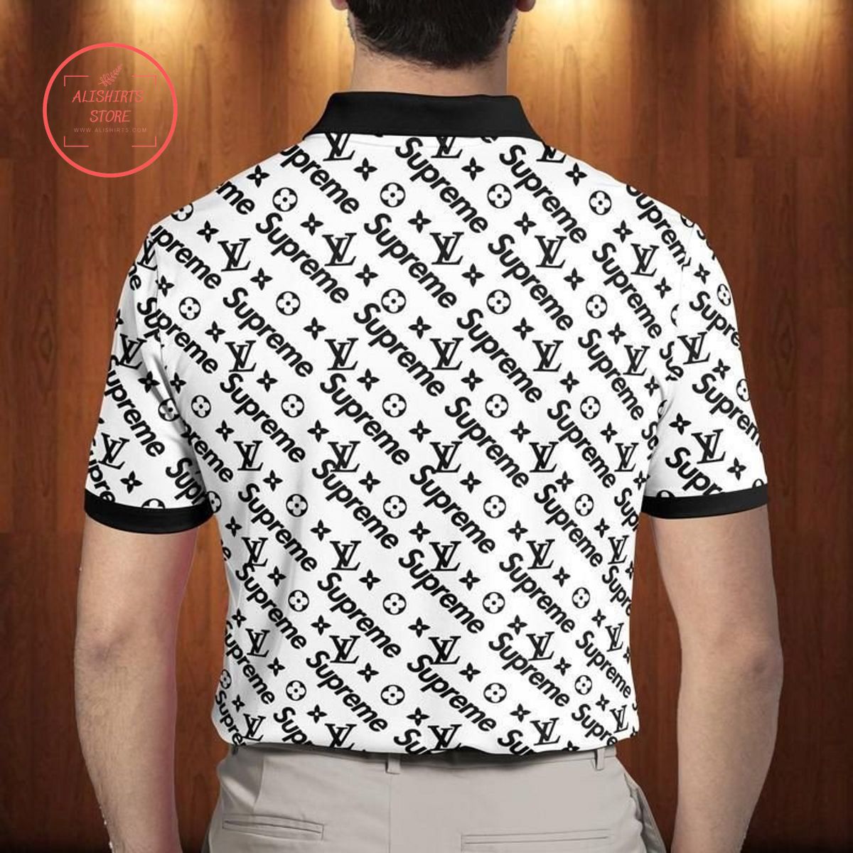 Supreme x LV Luxury Polo Shirt