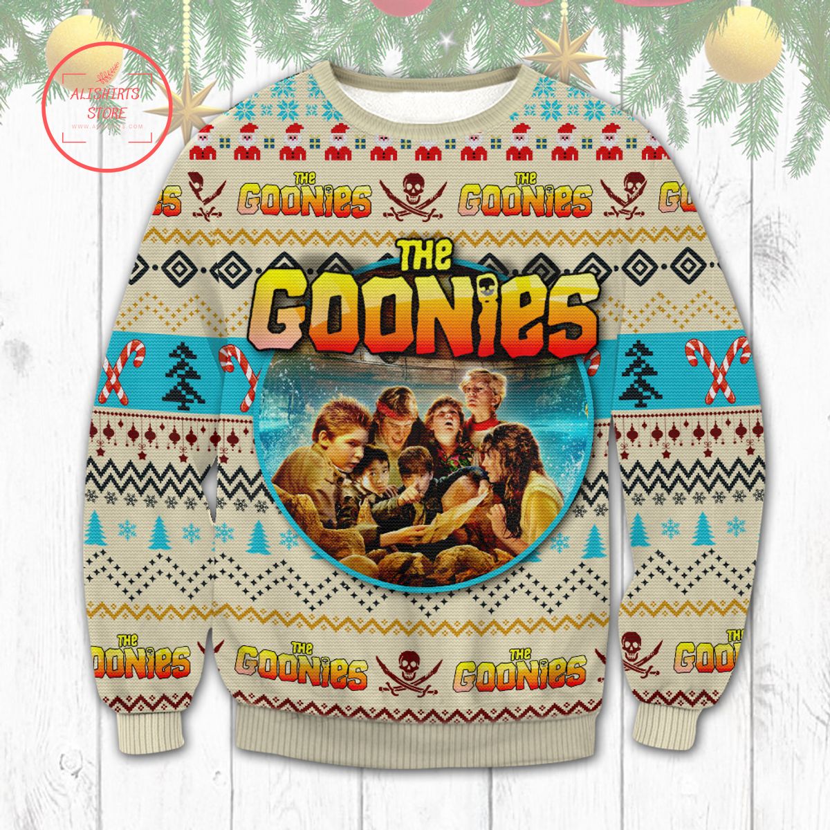 The Goonies Movie Ugly Christmas Sweater