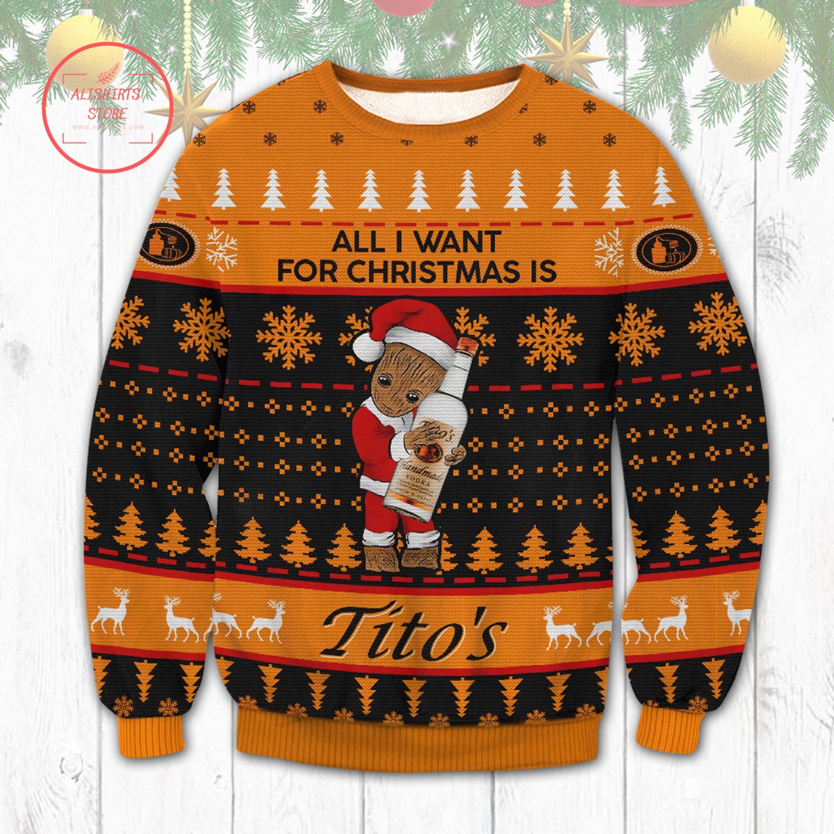 Tito Groot Christmas Ugly Sweater