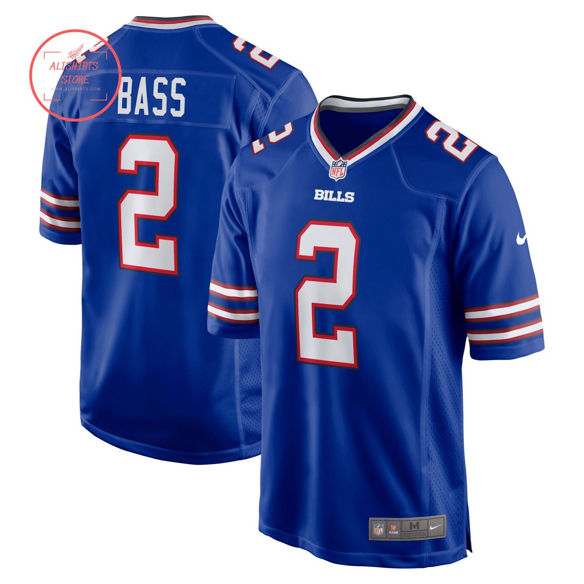 Tyler Bass Buffalo Bills Nike Game Player Jersey