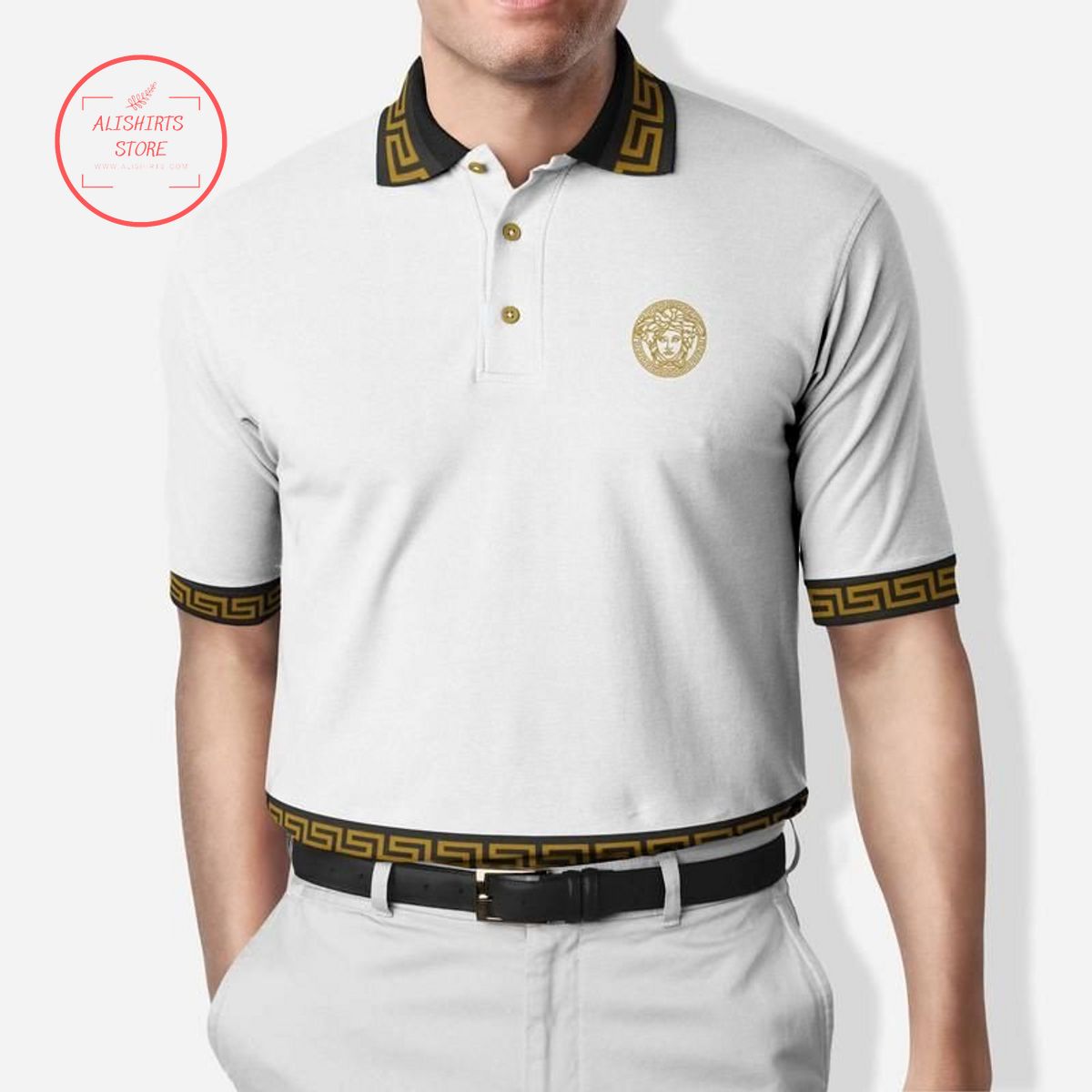 Versace Luxury Polo Shirt