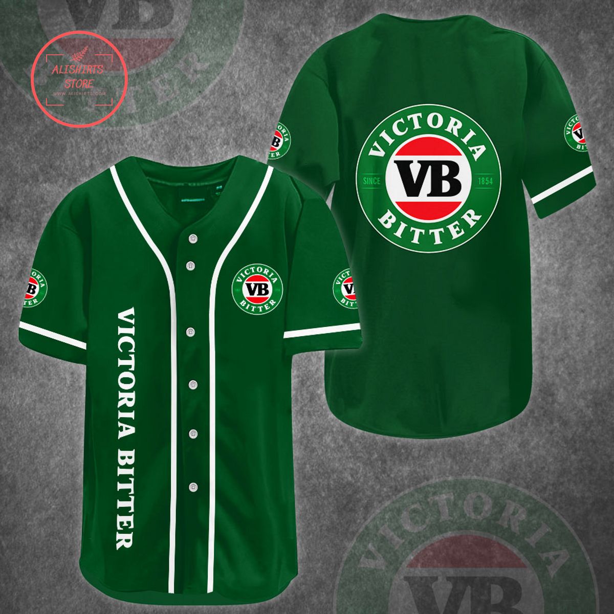 Victoria Bitter Baseball Jersey