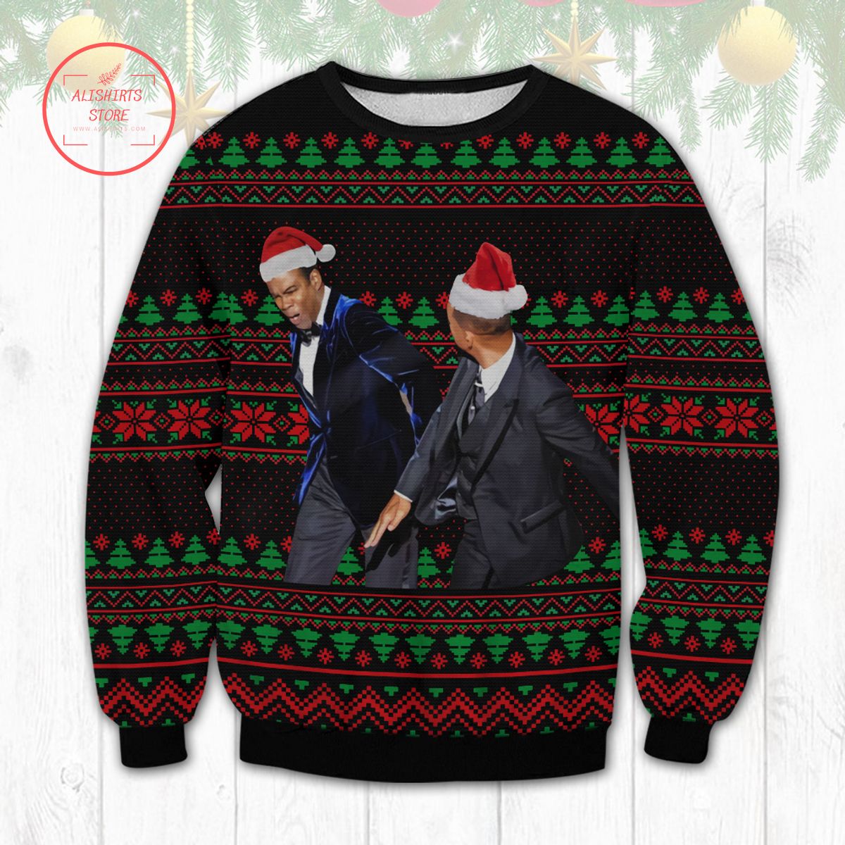 Will Smith Meme Ugly Christmas Sweater