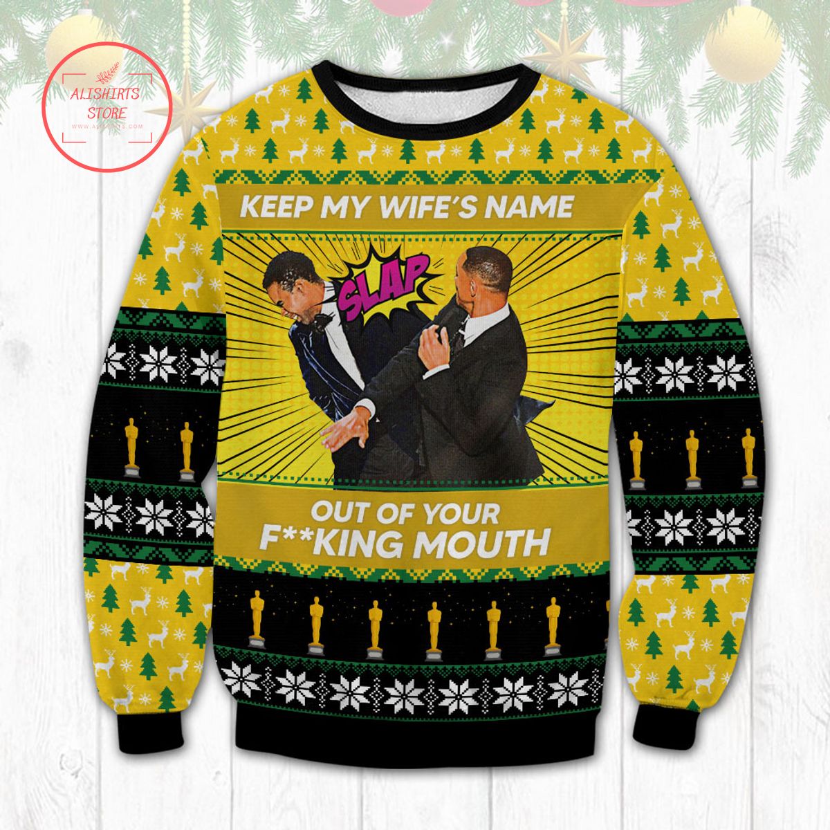Will Smith Ugly Christmas Sweater