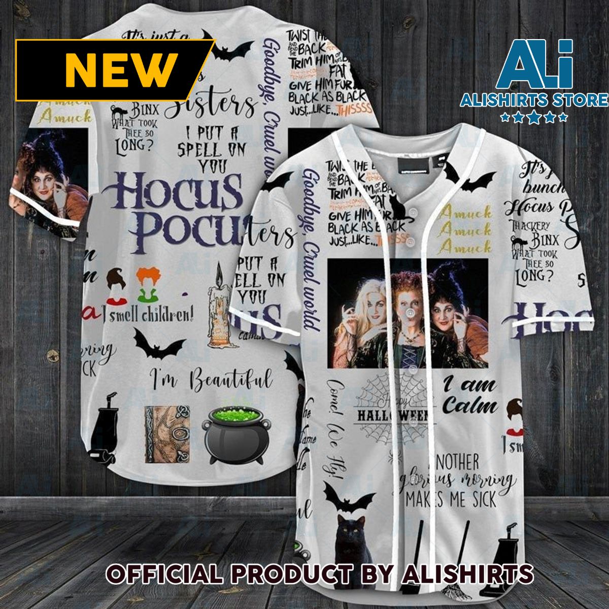 Hocus Pocus Jersey Shirt