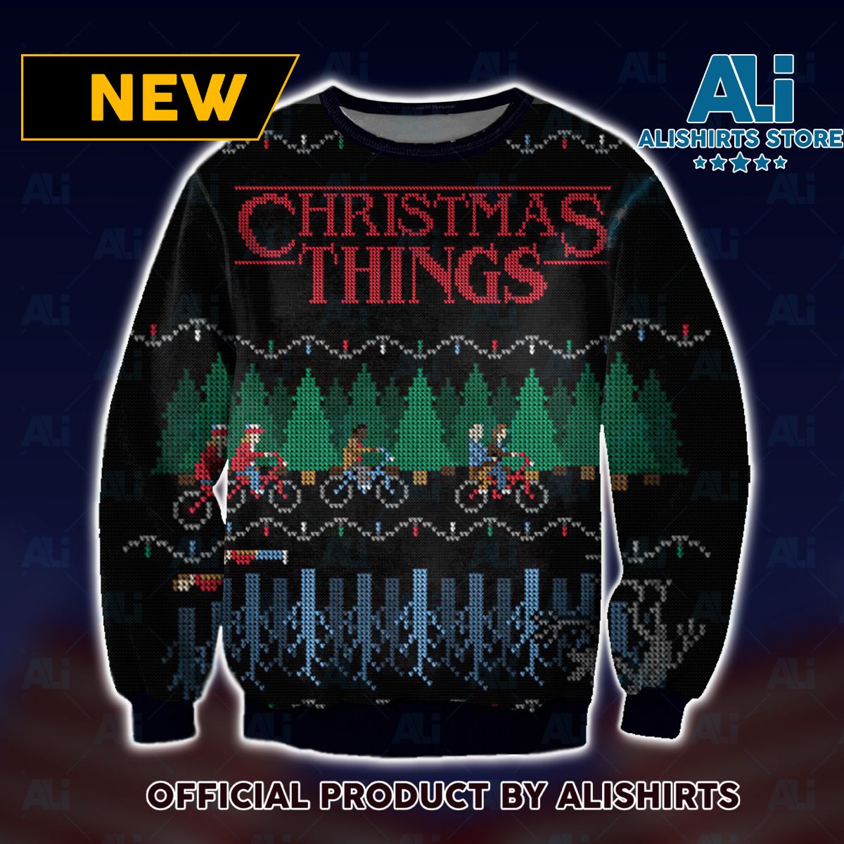 Christmas Things Holiday Ugly Christmas Sweater