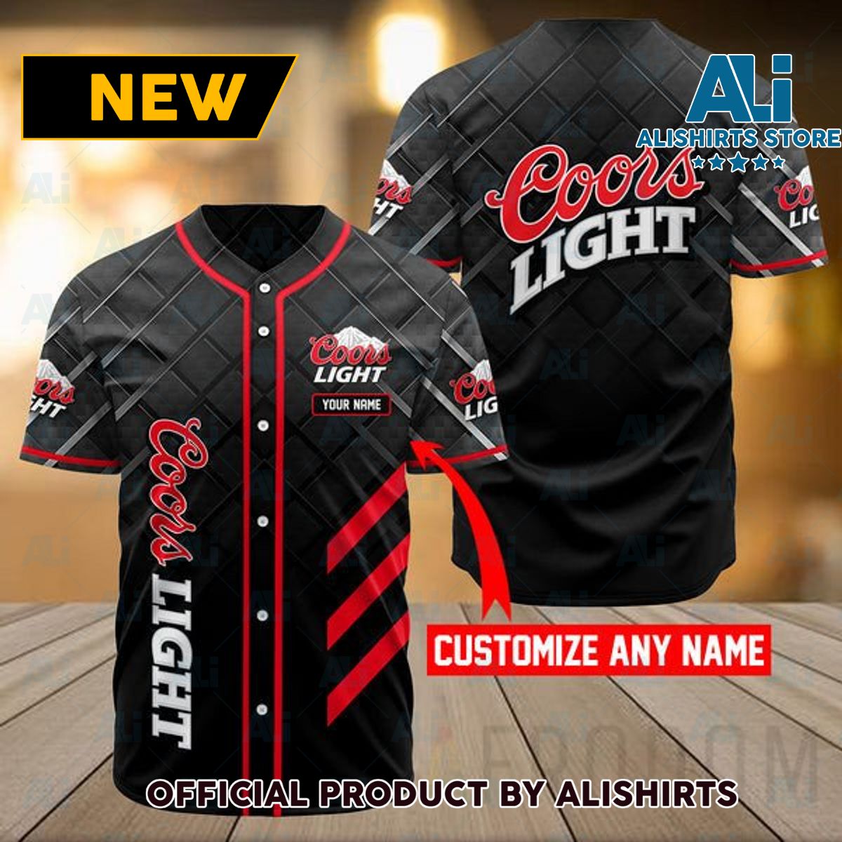 Personalized Vintage Coors Light Jersey