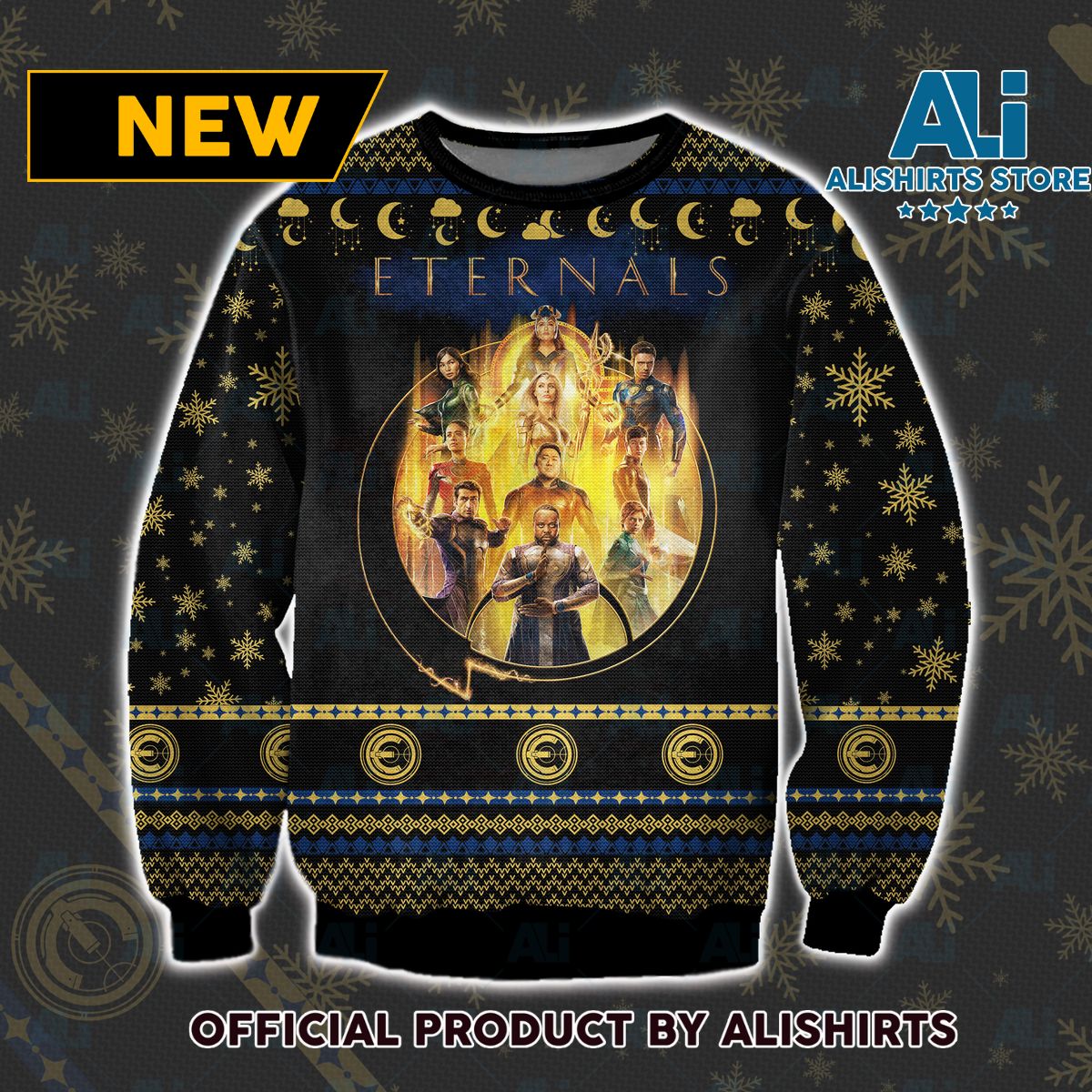 Marvel’s Eternals Ugly Christmas Sweater