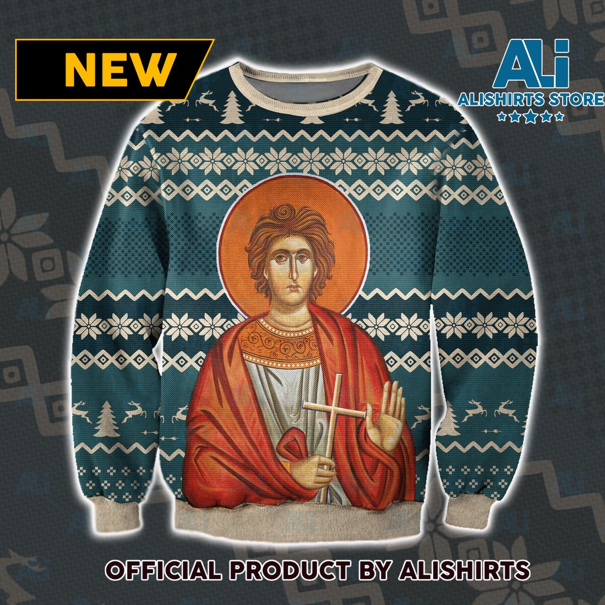 Saint Tryphon Ugly Christmas Sweater