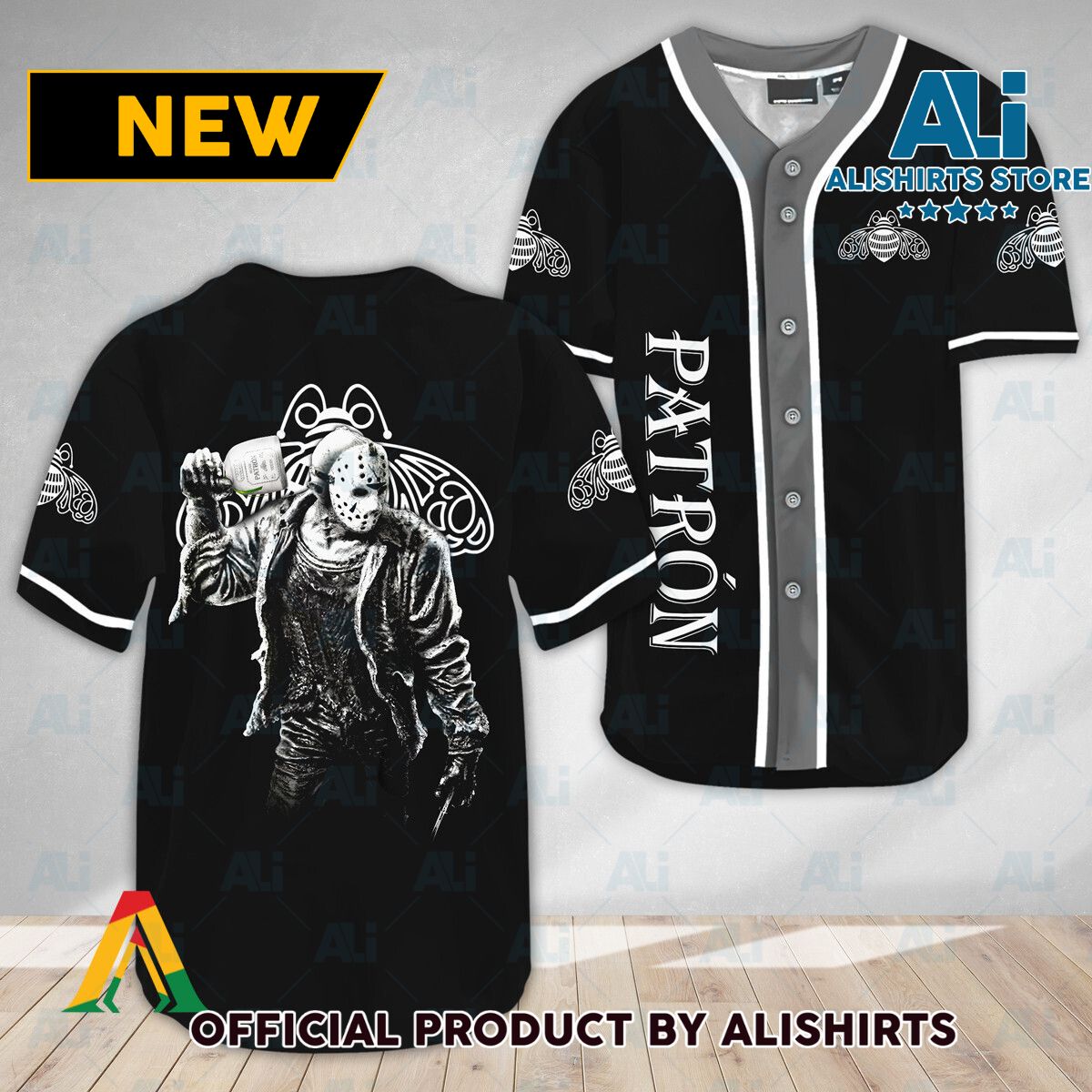 Horror Jason Voorhees The Patron Baseball Jersey