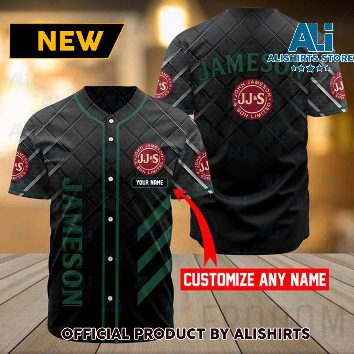 Personalized Vintage Jameson Jersey