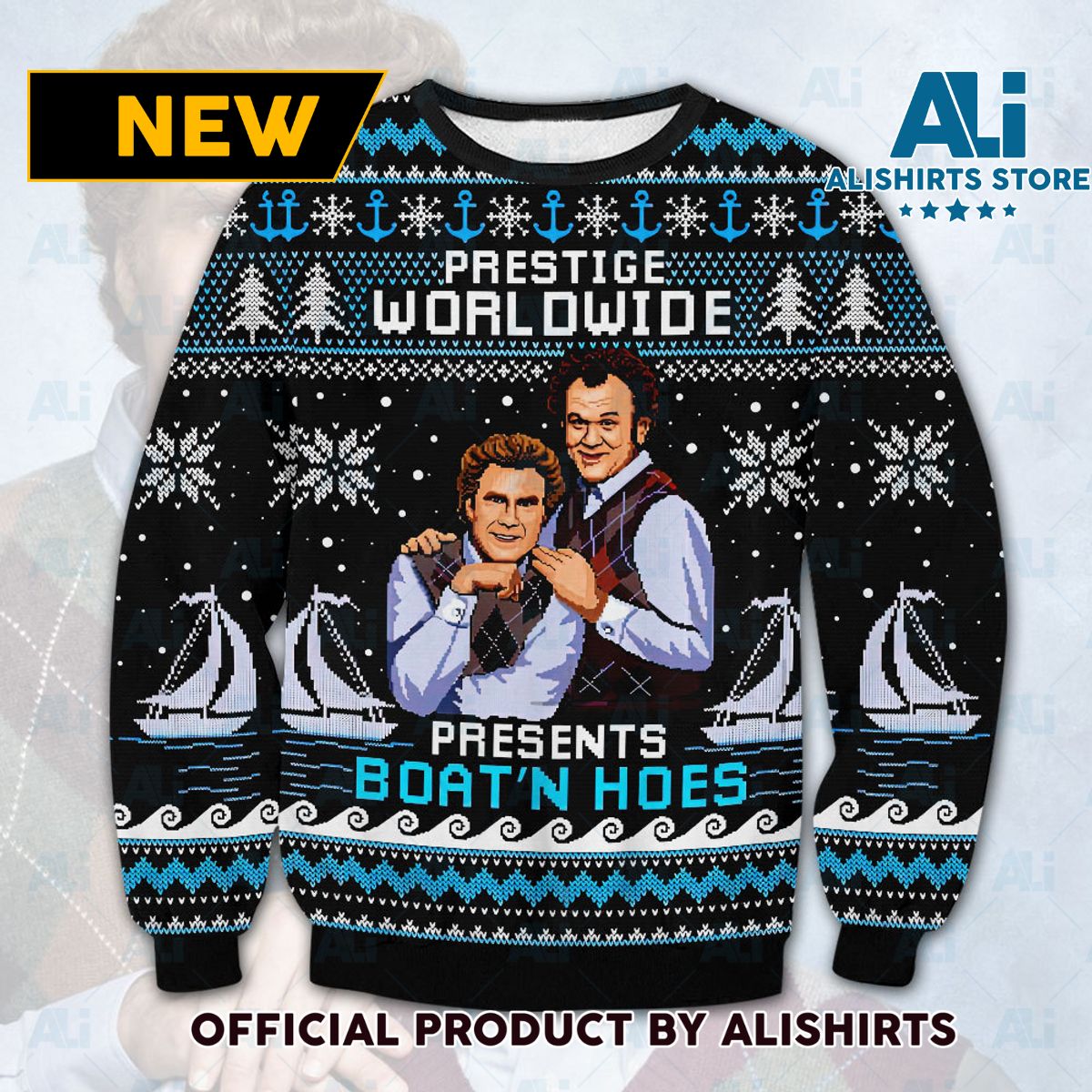 Funny Step Brothers Ugly Christmas Sweater