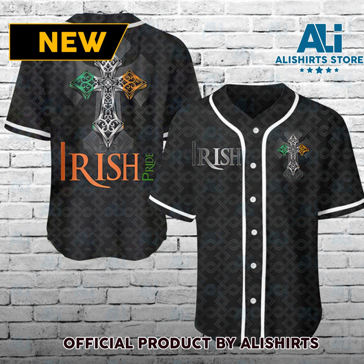 Irish Pride St Patrick Day Jersey Shirt