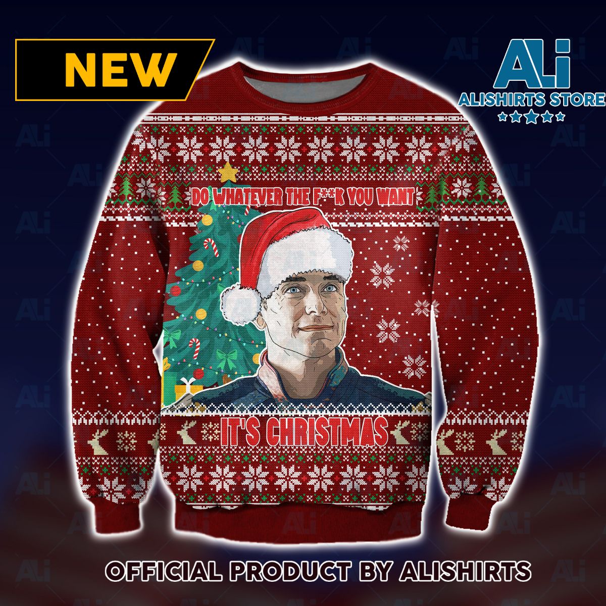 Homelander It’s Christmas Ugly Christmas Sweater