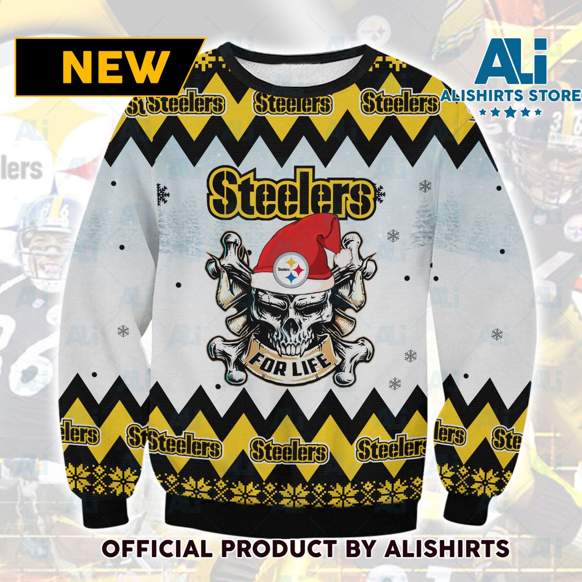 Pittsburgh Steelers Ugly Christmas Sweater