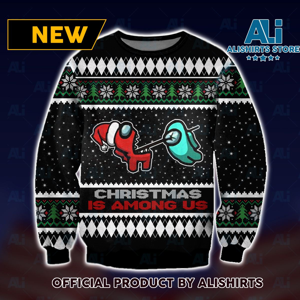 Christmas Among Us Ugly Christmas Sweater