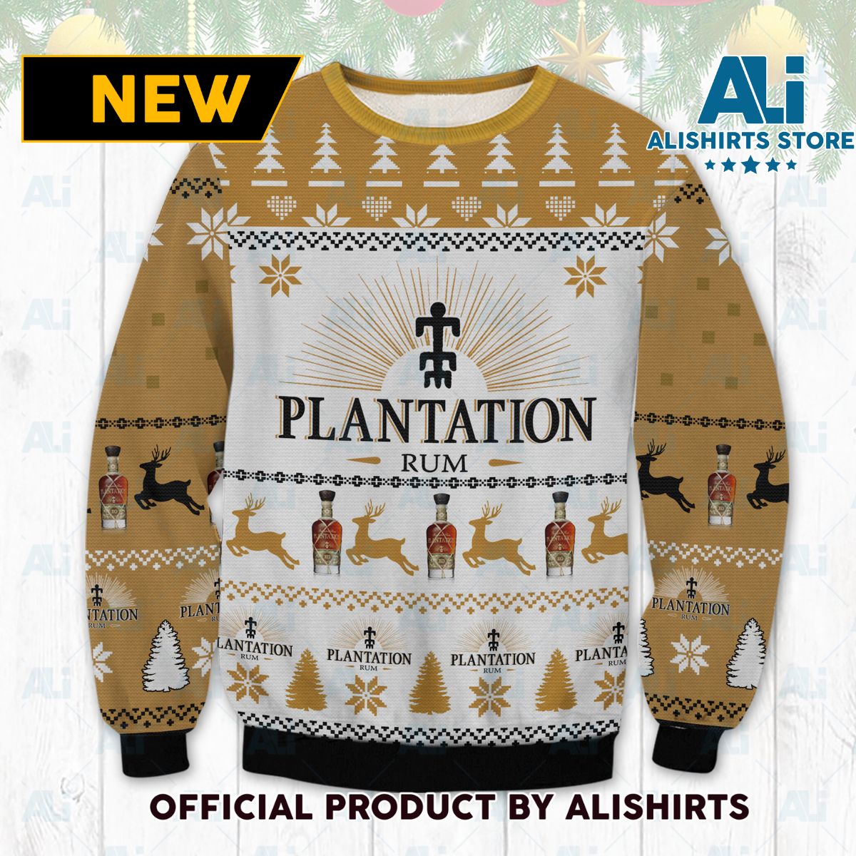 Plantation Rm Ugly Christmas Sweater