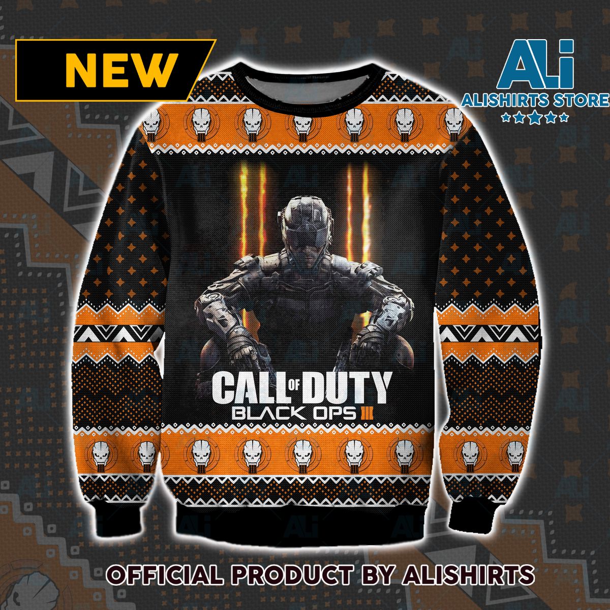 CALL OF DUTY Ugly Christmas Sweater