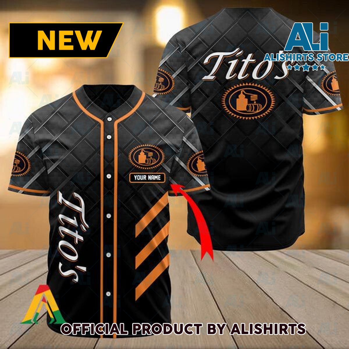 Personalized Vintage Tito's Jersey