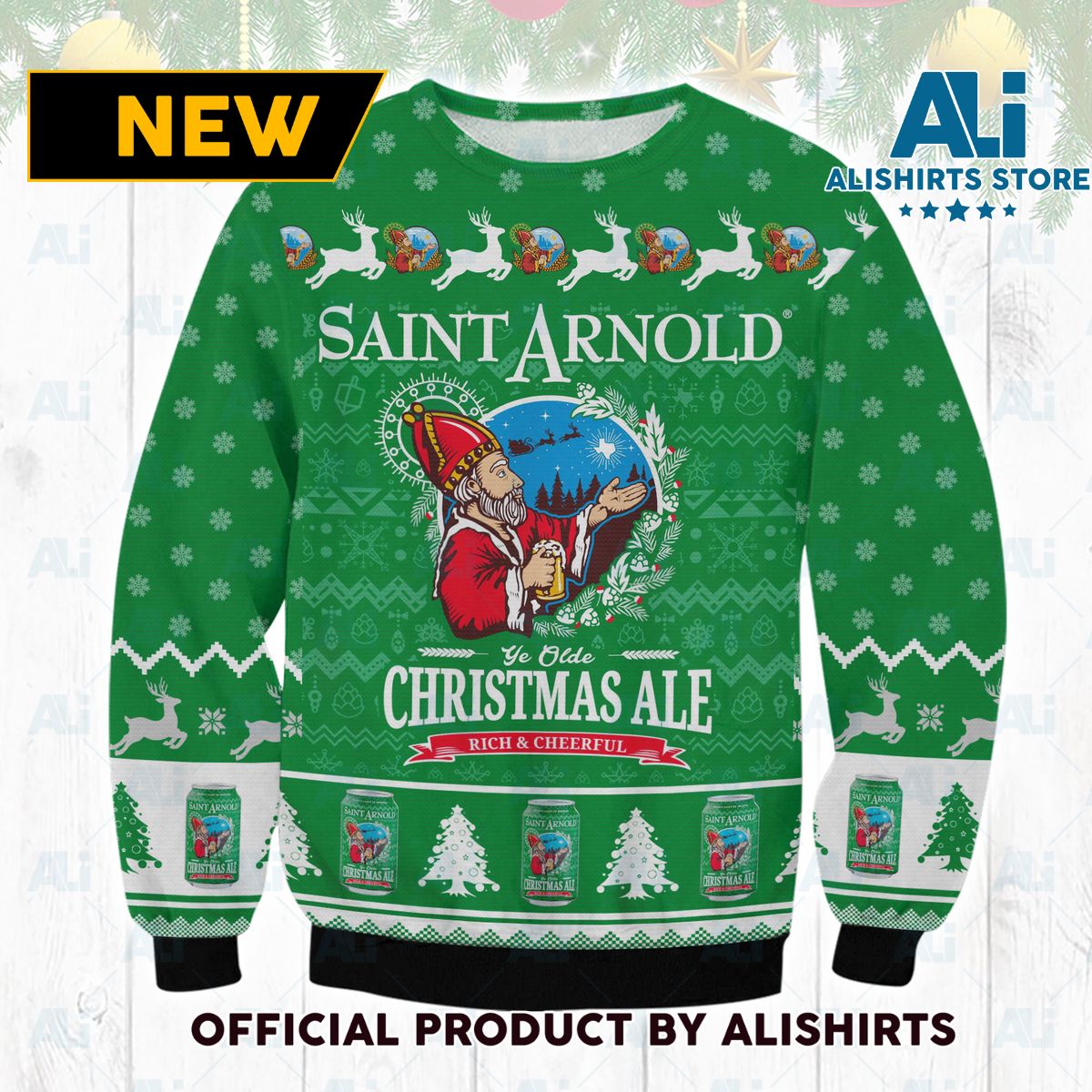 St Arnold’s Ugly Christmas Sweater