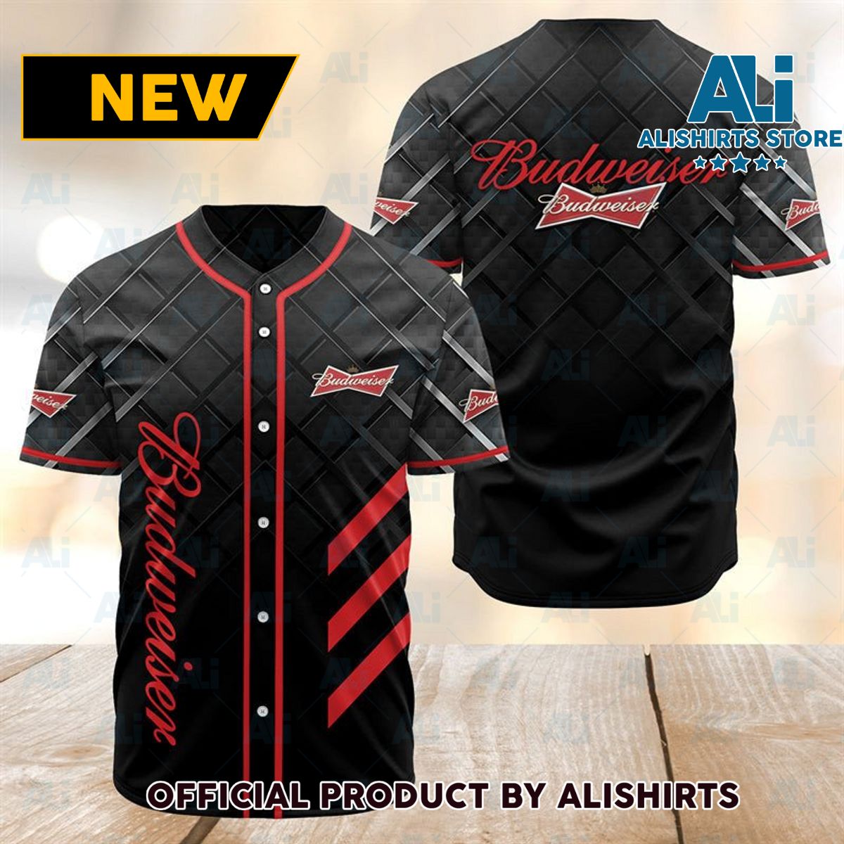 Budweiser Beer Jersey Shirt