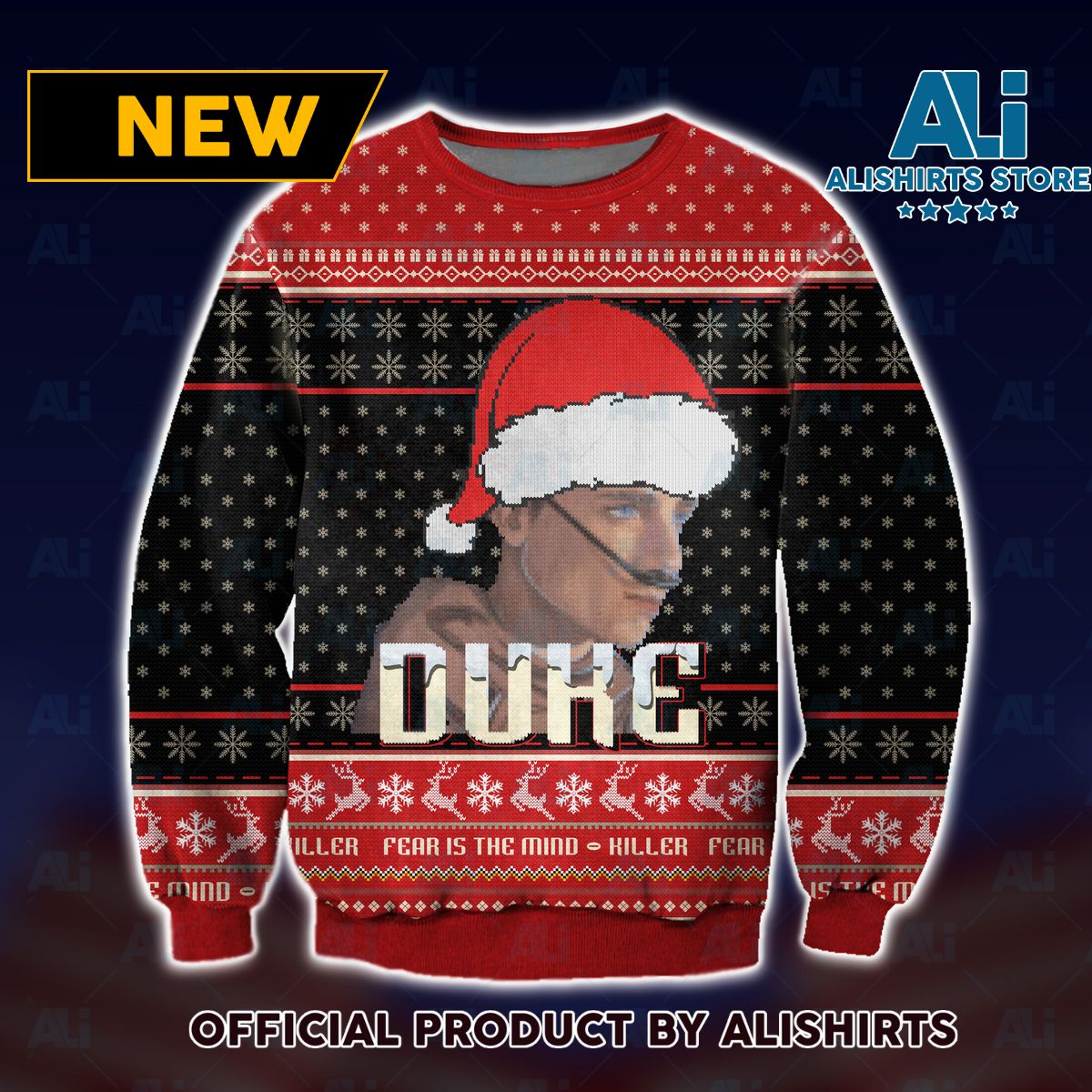 DUNE Paul Atreides Christmas Ugly Christmas Sweater