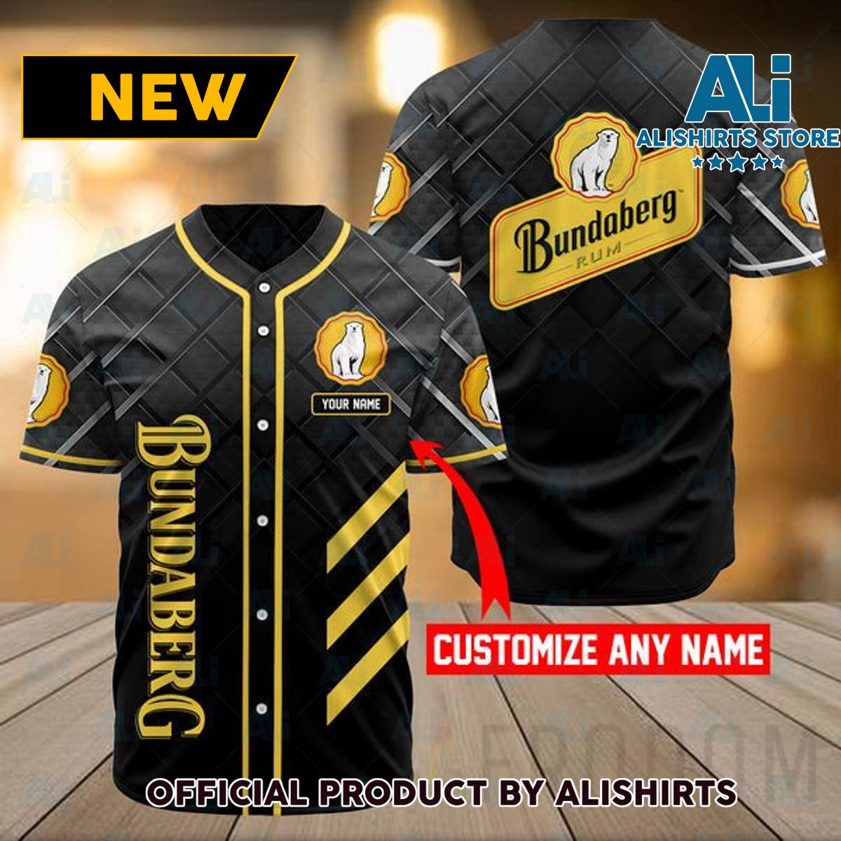 Personalized Vintage Bundaberg Jersey