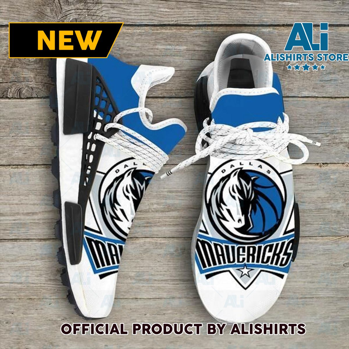 Dallas Mavericks Nba NMD Human Race shoes  Adidas NMD Sneakers