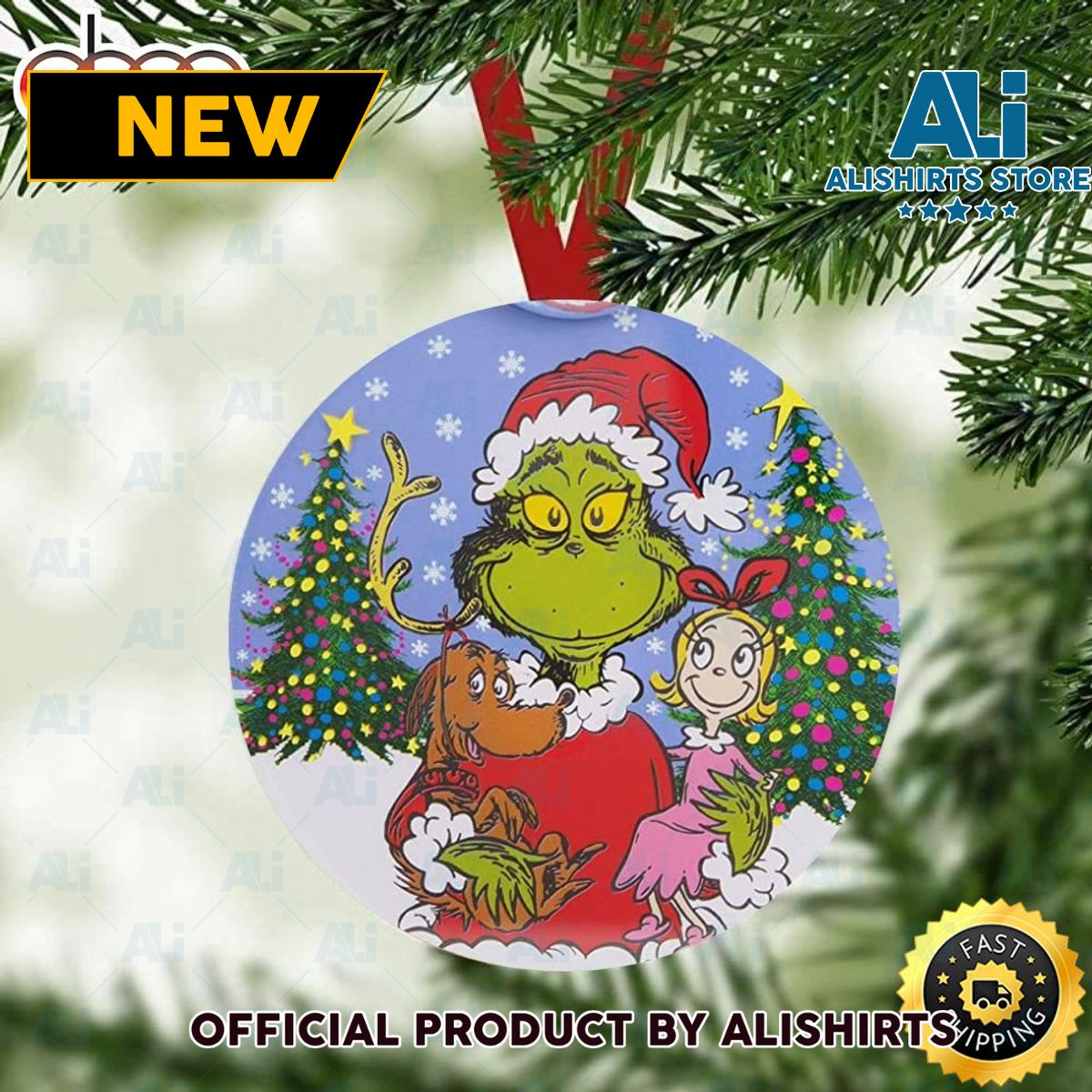 Hallmark Dr. Seuss How The Grinch Stole Christmas Grinch Tree Ornament