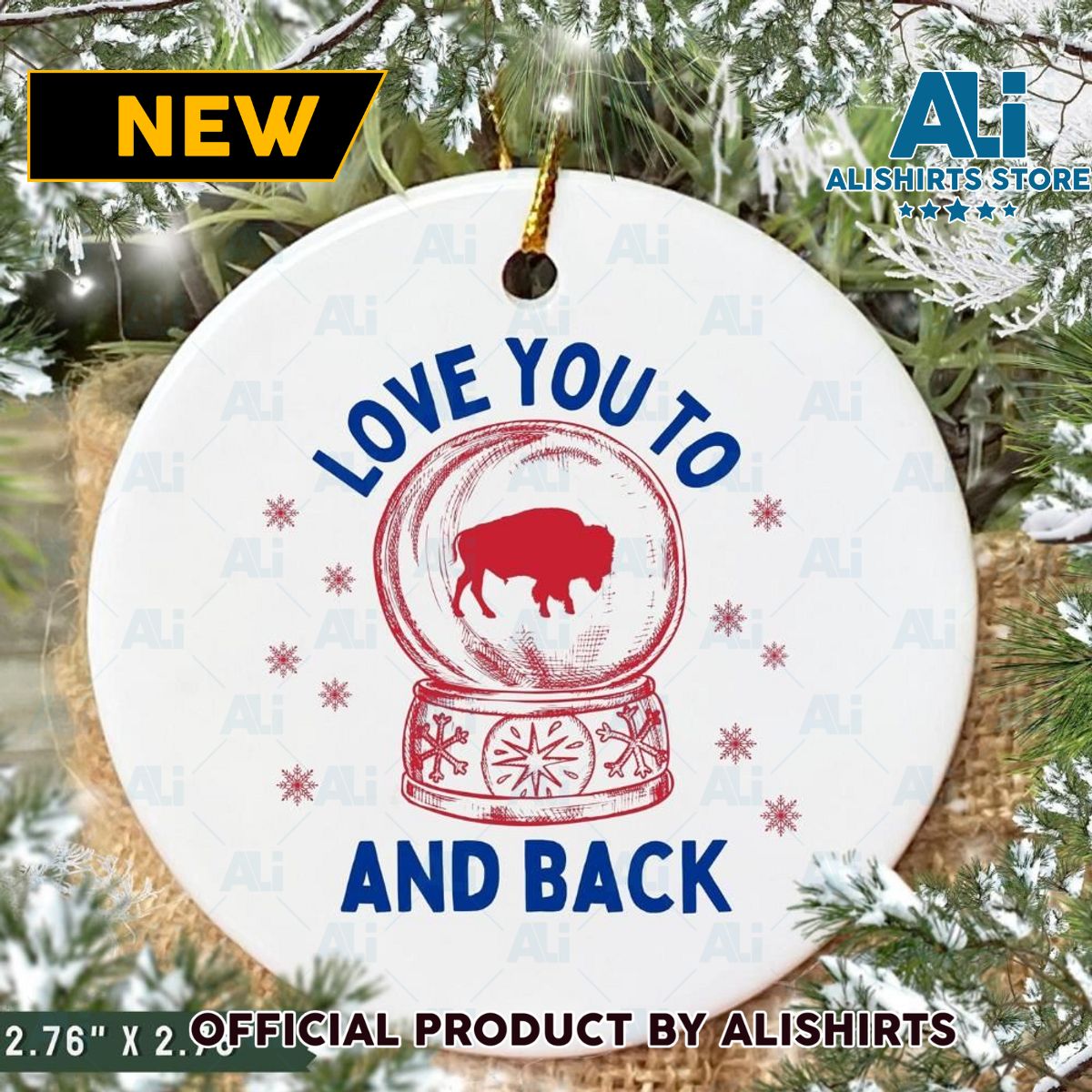 Buffalo Bills Christmas Hallmark Nfl Ornaments 2022