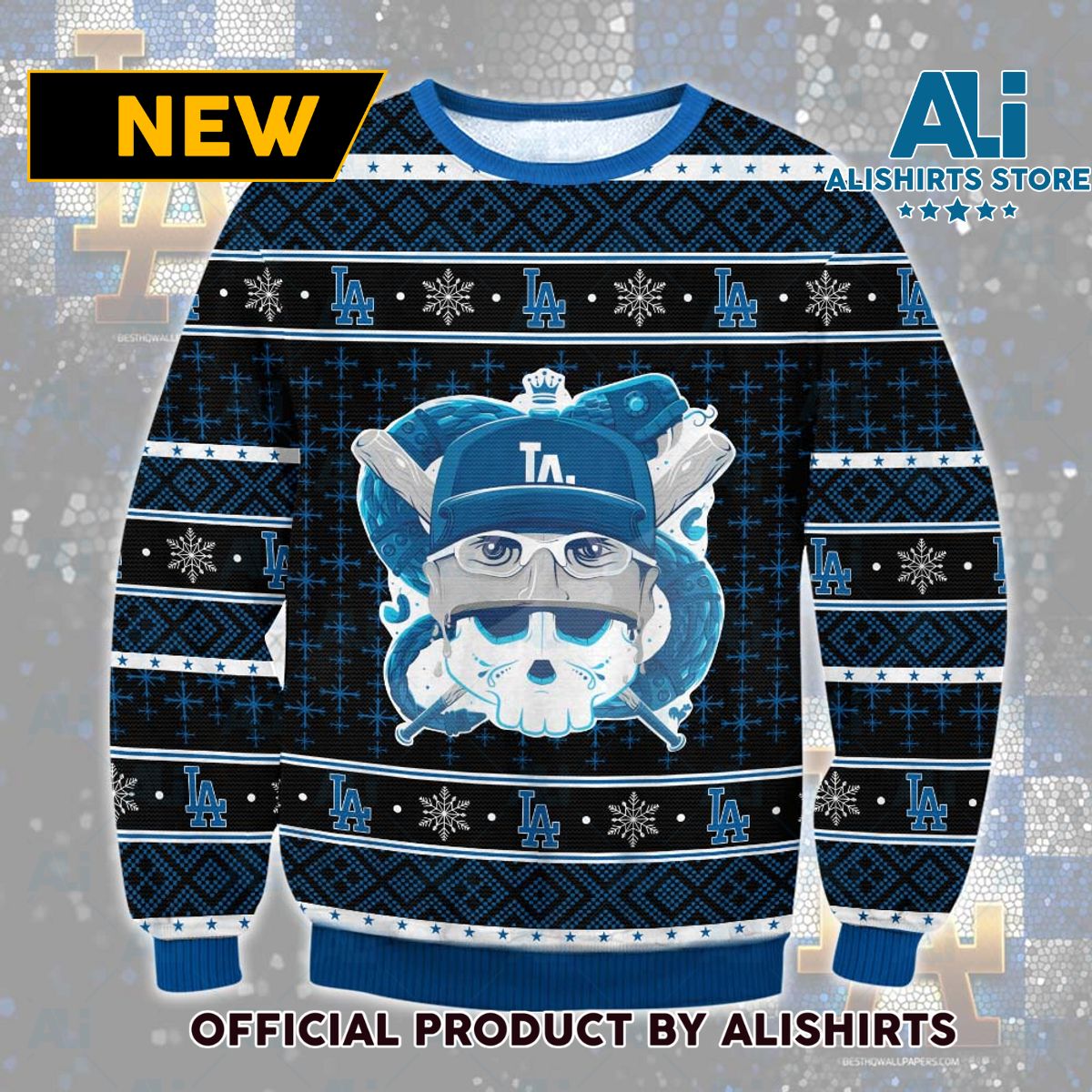 MLB Los Angeles Dodgers Ugly Sweater