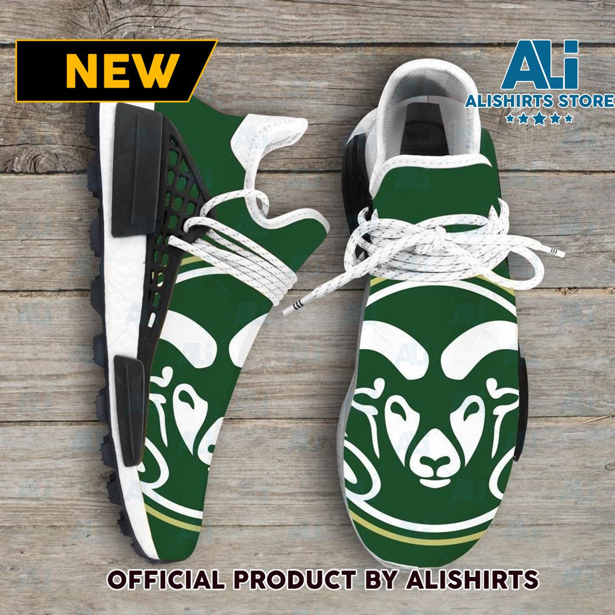 Colorado State Rams NCAA Sport Teams Human Race Adidas NMD Sneakers