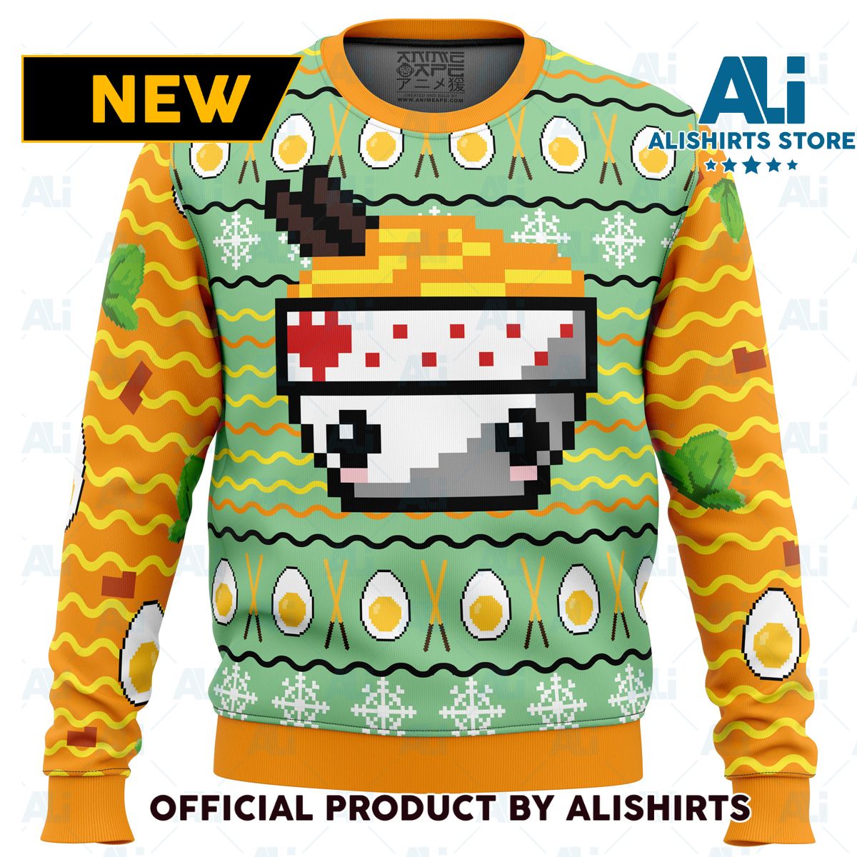 Ramen Ugly Christmas Sweater