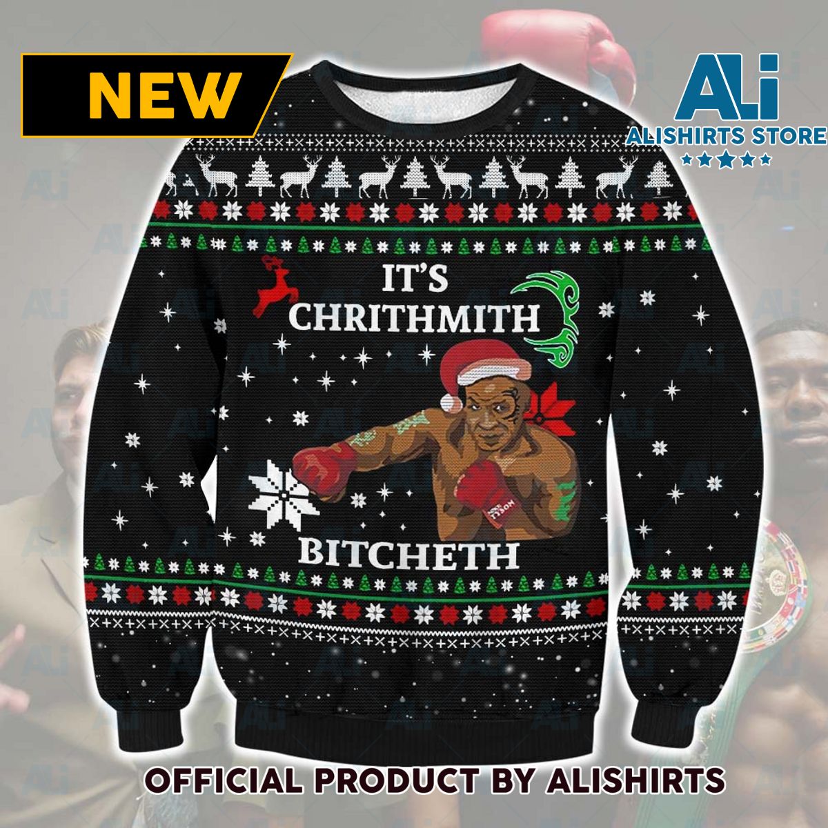 It‚Äôs Chrithmith Bitcheth Ugly Sweater