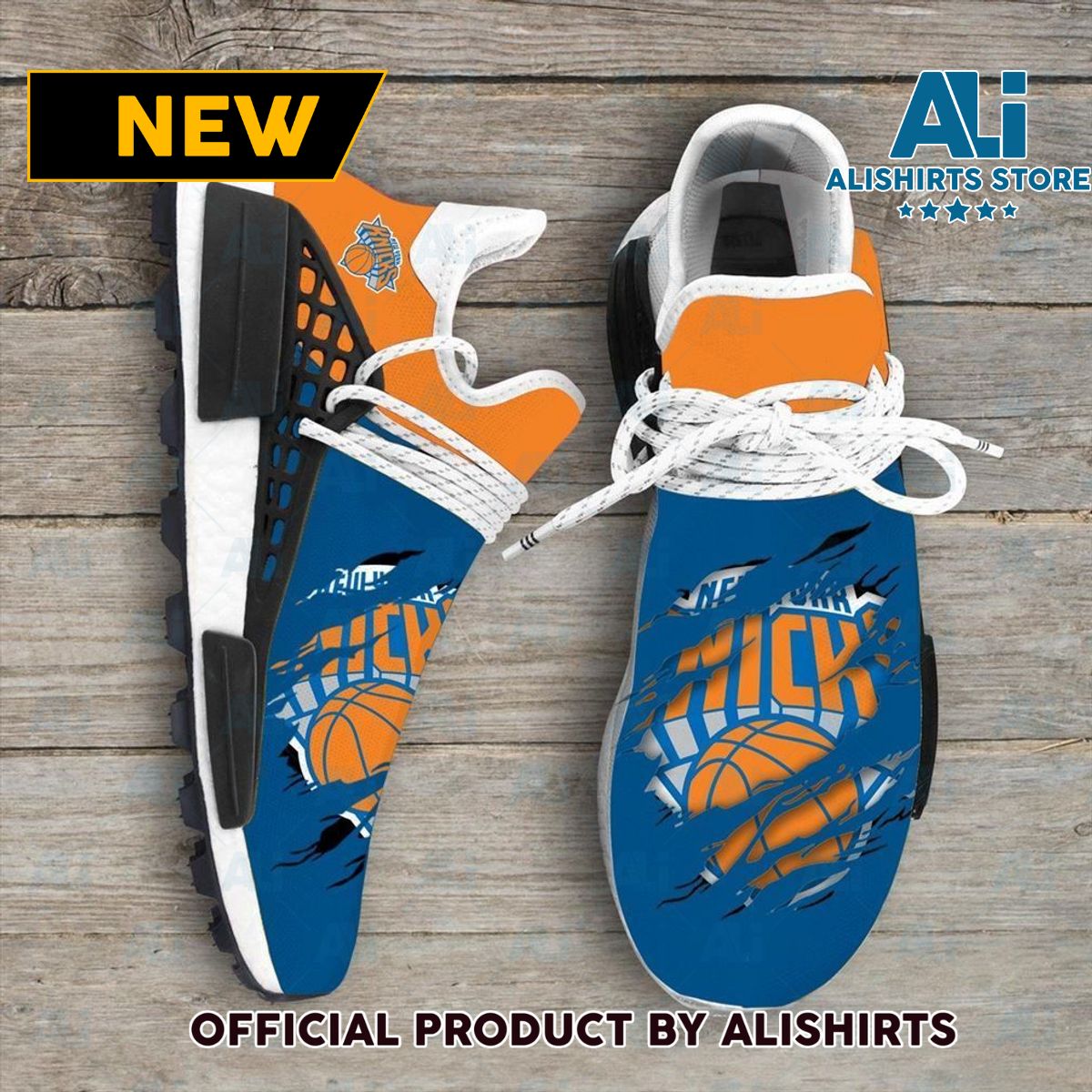New York Knicks NBA Sport Teams NMD Human Race Adidas NMD Sneakers