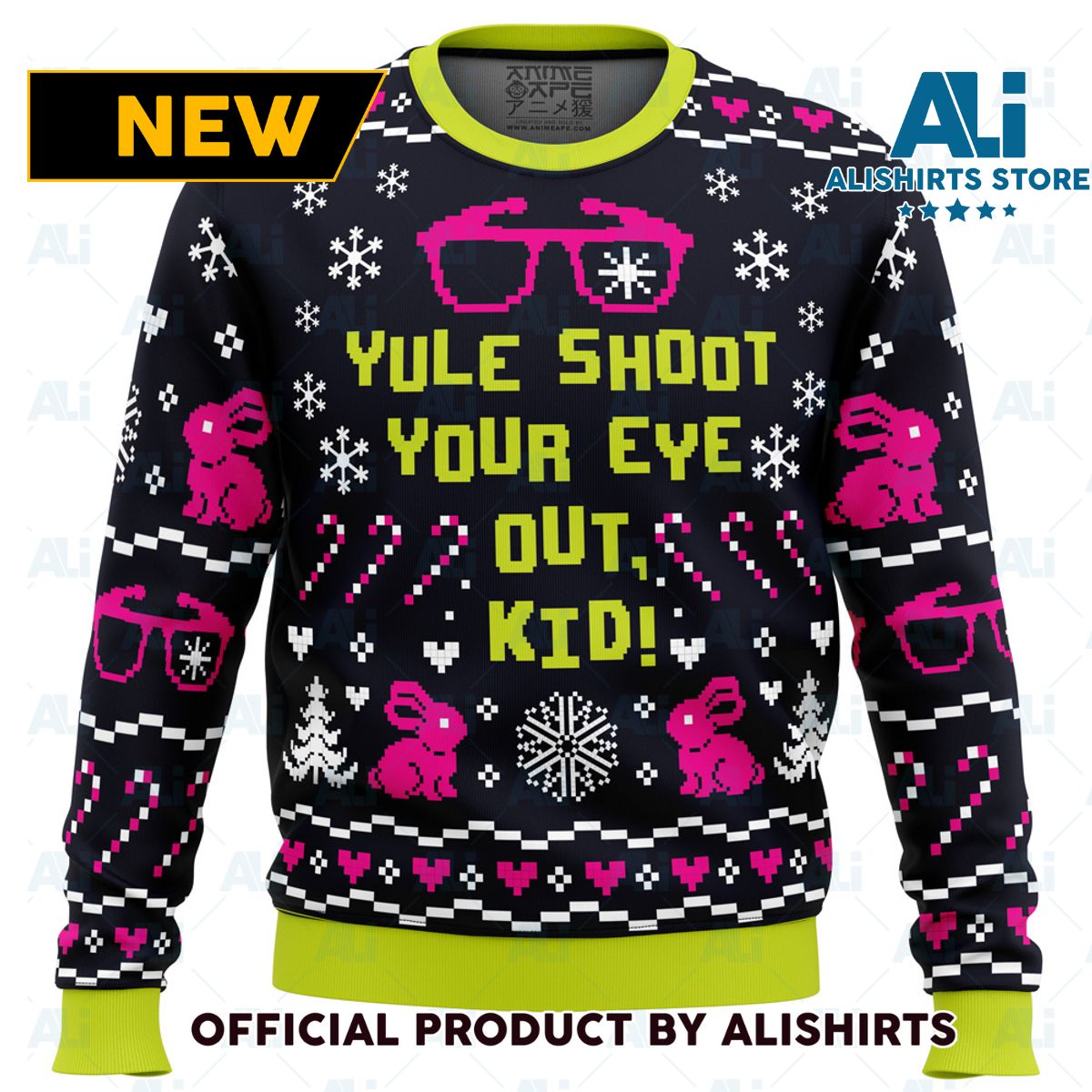 Yule Shoot Your Eye Out A Christmas Story Ugly Christmas Sweater