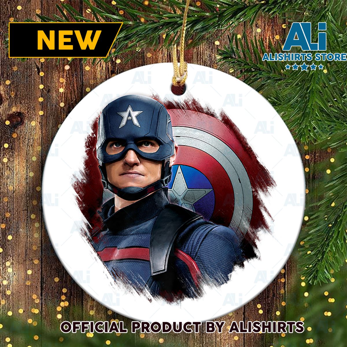 Marvel The Falcon And The Winter Soldier New Captain Marvel Ornament